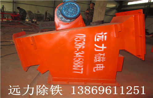 管道式永磁除鐵器，吉林管道式永磁除鐵器_遠(yuǎn)力吉林管道式永磁除鐵器12000高斯_可定制工作原理_安裝示意圖