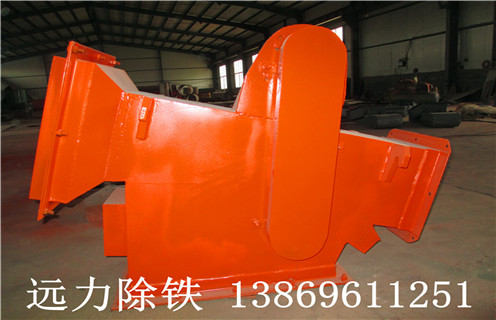 管道除鐵器，河北管道式除鐵器_河北管道式除鐵器應用安裝示意圖型12000高斯_可定制工作原理