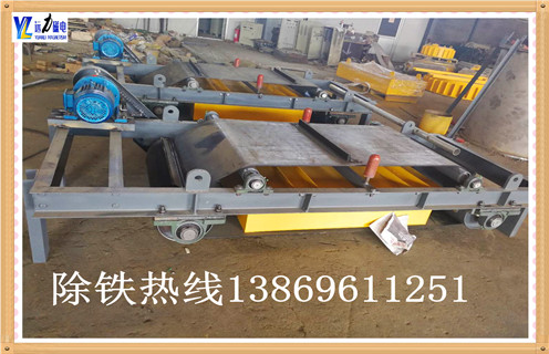電磁自卸除鐵器，遼寧電磁自卸式除鐵器技術(shù)參數(shù)工作視頻_國家標準_遼寧電磁自卸式除鐵器技術(shù)參數(shù)訂做配電箱型號