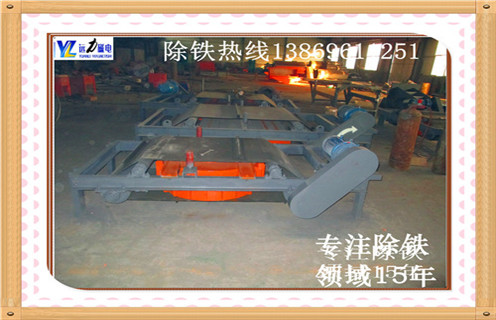 自卸式電磁除鐵器，吉林自卸式電磁除鐵器配件_吉林自卸式電磁除鐵器配件價格保養(yǎng)廠家配件_型號及工作視頻